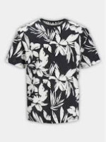 Футболка Jack & Jones JJEJEFF AOP TEE SS SN 12249329-Black
