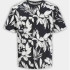 Футболка Jack & Jones JJEJEFF AOP TEE SS SN 12249329-Black