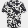 Футболка Jack & Jones JJEJEFF AOP TEE SS SN 12249329-Black