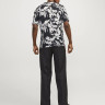 Футболка Jack & Jones JJEJEFF AOP TEE SS SN 12249329-Black