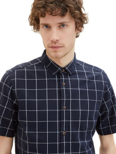 Сорочка 1036220-31791 Tom Tailor L Темно-синій 1036220-31791