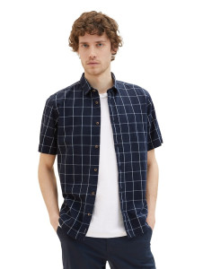 Сорочка 1036220-31791 Tom Tailor L Темно-синій 1036220-31791