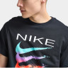 Футболка Nike Sportswear Triple Swoosh Black T-shirt HQ8094-010