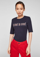 Футболка SLIM FIT 14.103.32.X054-59D0 s.Oliver 34 Темно-синій 14.103.32.X054-59D0