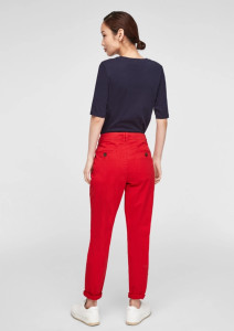 Футболка SLIM FIT 14.103.32.X054-59D0 s.Oliver 34 Темно-синій 14.103.32.X054-59D0