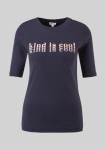 Футболка SLIM FIT 14.103.32.X054-59D0 s.Oliver 34 Темно-синій 14.103.32.X054-59D0