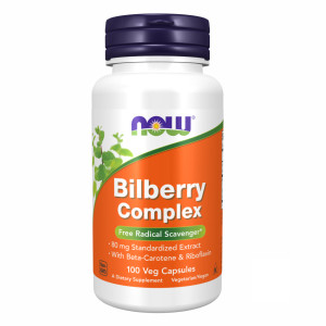 Капсули Bilberry Complex 80mg - 100 vcaps 2022-10-0115
