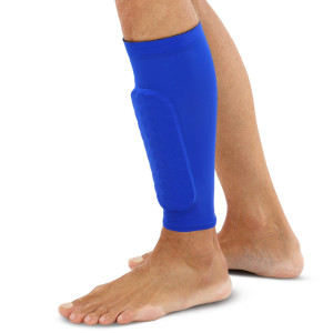 Гетри-щитки 2 в 1 спортивний захист гомілки HT-008-BL, Цвет Синий, Размер (Европа) - L HT-008-BL