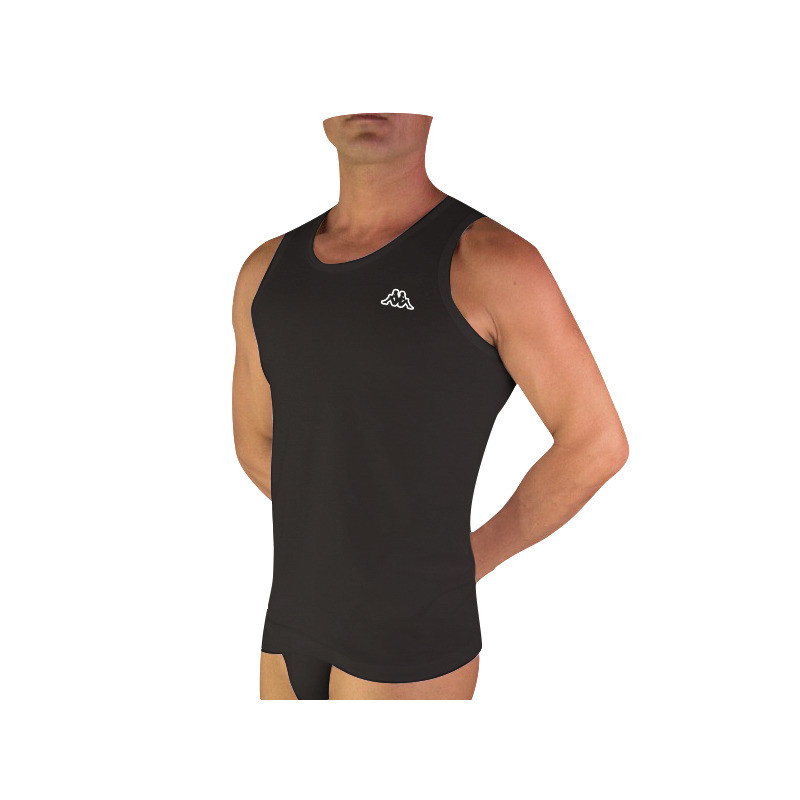 Майка Kappa Canotta Spalla Larga чорний Чол XXL K1325 NERO