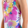 Купальник закритий для дівчат Arena SPRAYING SWIMSUIT SWIM PRO BAC білий, рожевий 128 см 010720-815