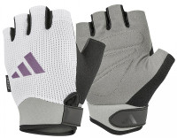 Рукавиці для тренінгу Adidas Performance Women's Gloves білий, сірий Жін S ADGB-13253