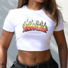 Футболка Ripndip SCARY CUTE CROPPED BABY TEE RNDFAL24W07