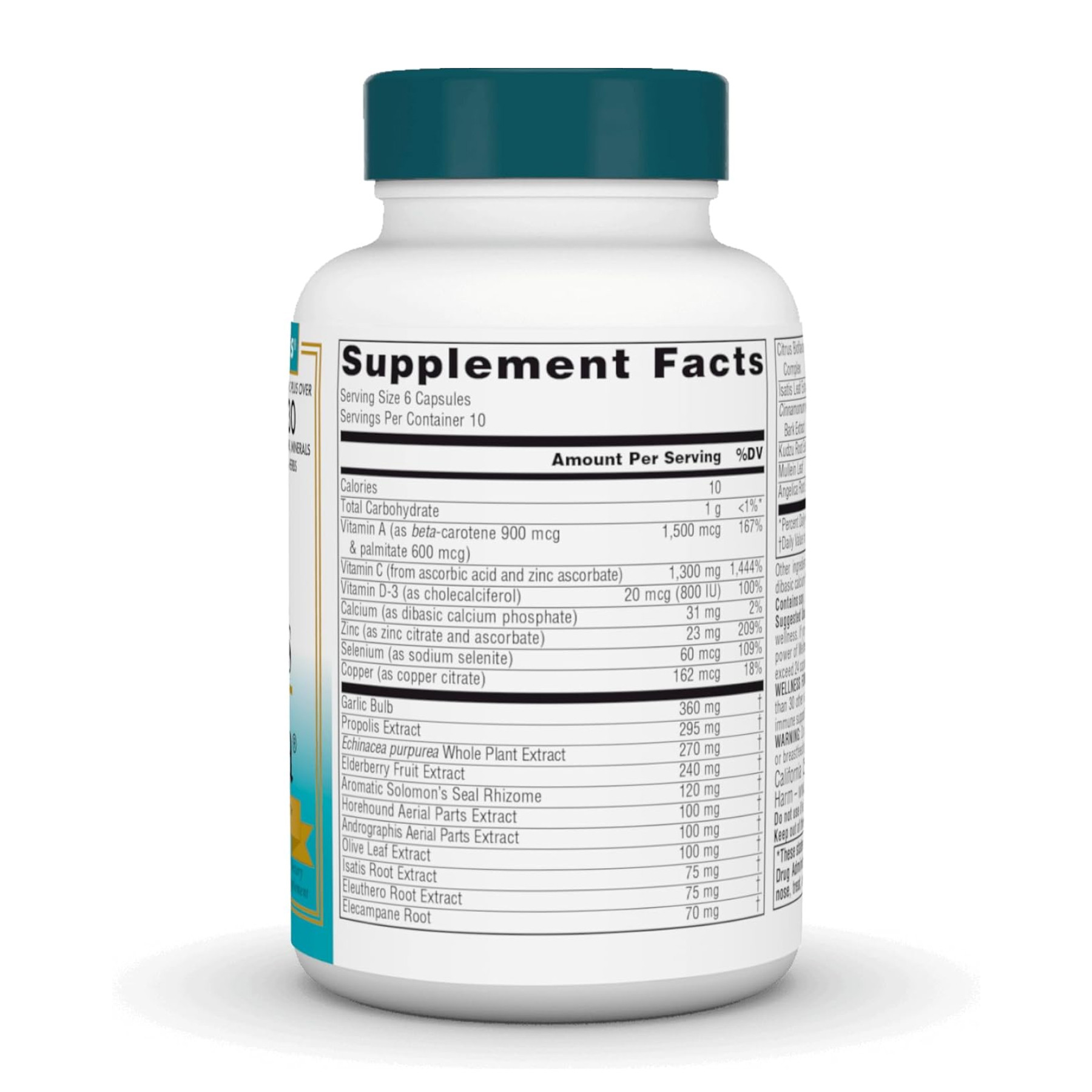 Капсули Source Naturals Wellness Formula® (CA Formula) - 60 caps 2023-10-4629