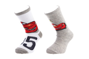 Шкарпетки CARS MC QUEEN /IGHTNING 2P сірий, білий Діт 27-30, арт.83896715-2 83896715-2