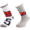 Шкарпетки CARS MC QUEEN /IGHTNING 2P сірий, білий Діт 27-30, арт.83896715-2 83896715-2