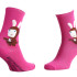 Шкарпетки LAPINS CRETINS  LAPIN EN COSTUME KANGOUROU пурпурний Діт 35 - 41 13849251-8