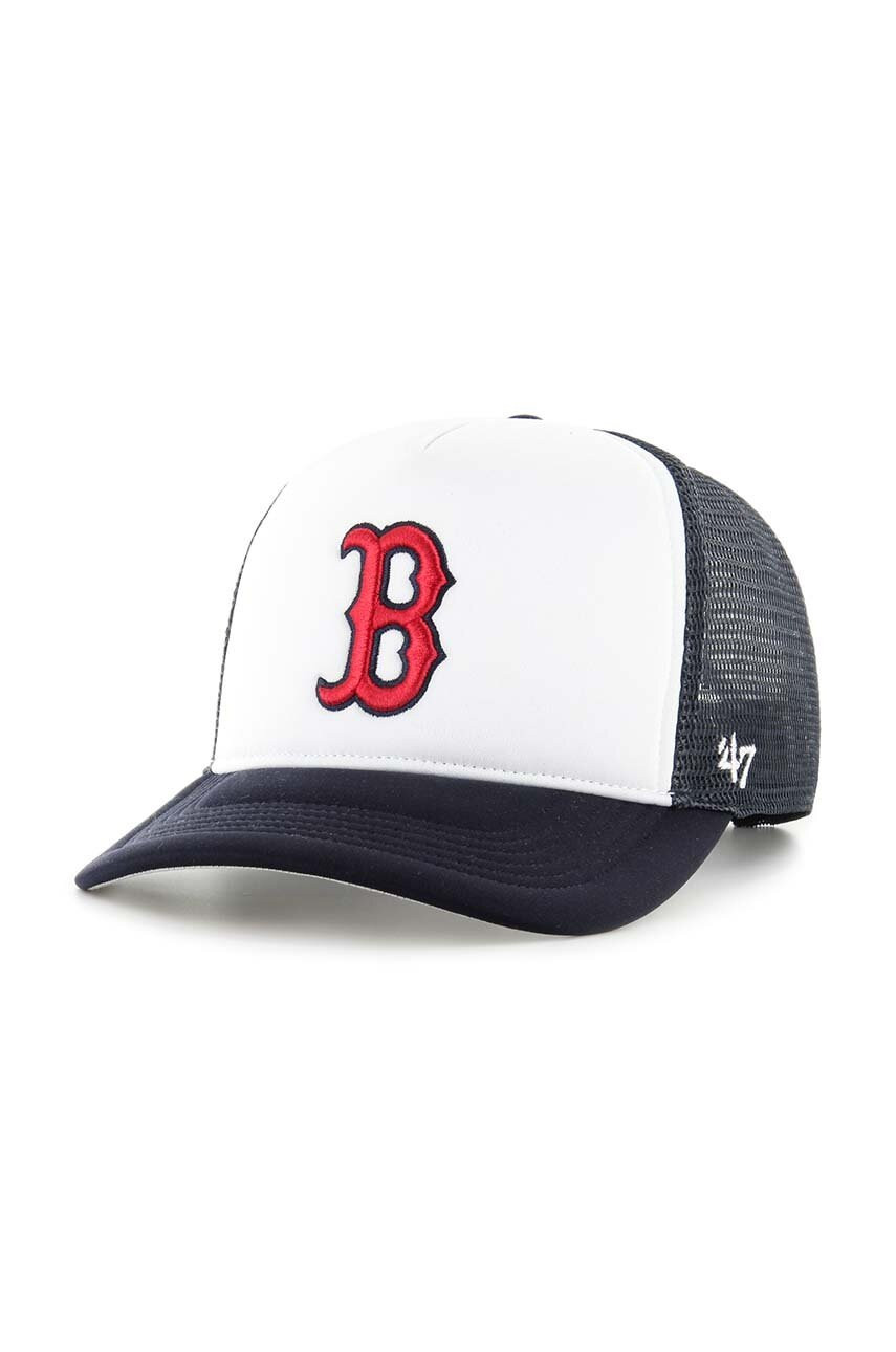 Бейсболка 47 Brand MLB Boston Red Sox Tri Tone Trucker (Клас А) B-TRTFM02KPP-NY-R