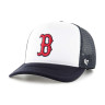 Бейсболка 47 Brand MLB Boston Red Sox Tri Tone Trucker (Клас А) B-TRTFM02KPP-NY-R