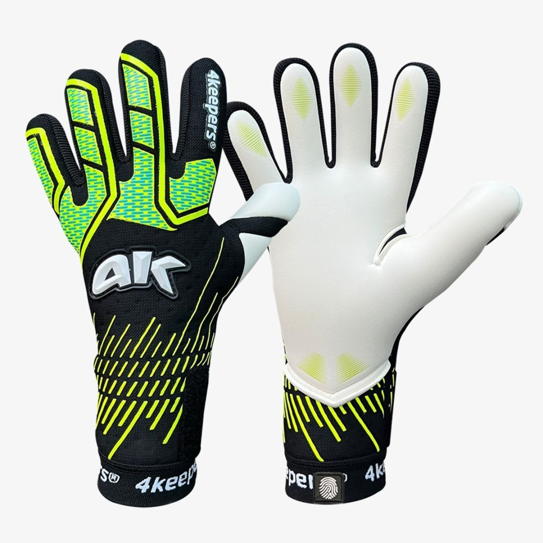 Рукавиці воротарські 4keepers Neo Volt NC Junior NEO-VOLT-NC, Цвет Зелёный, Размер (Европа) - 6 NEO-VOLT-NC