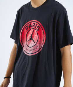 Футболка Nike Psg Ss Logo Black FV7728-045