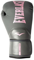 Рукавиці боксерські Everlast ELITE 2 BOXING GLOVES сірий, рожевий Уні 12 унцій P00003311