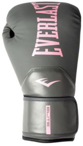 Рукавиці боксерські Everlast ELITE 2 BOXING GLOVES сірий, рожевий Уні 12 унцій P00003311