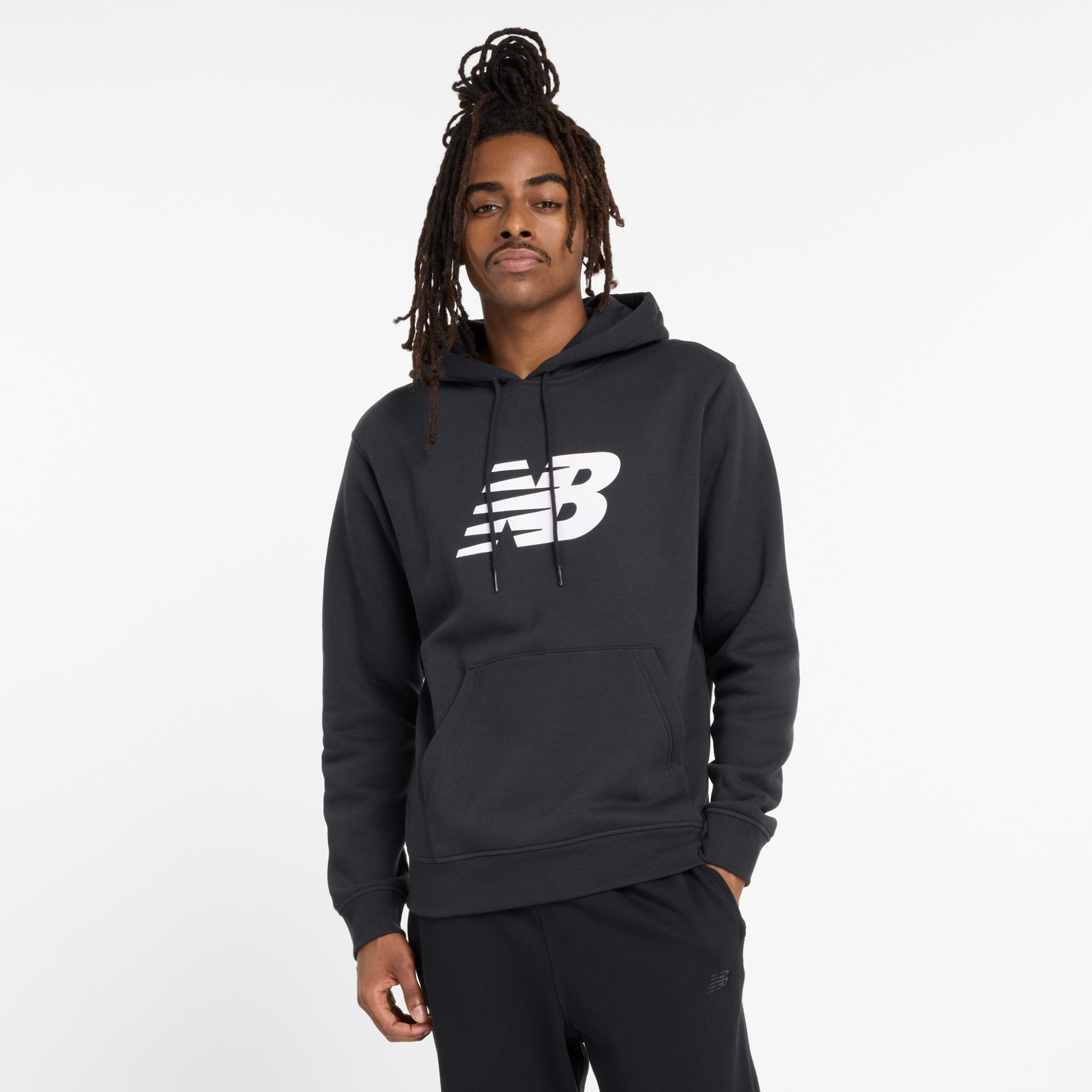Худі чоловіче New Balance Sport Core Black MT43904BK L MT43904BK