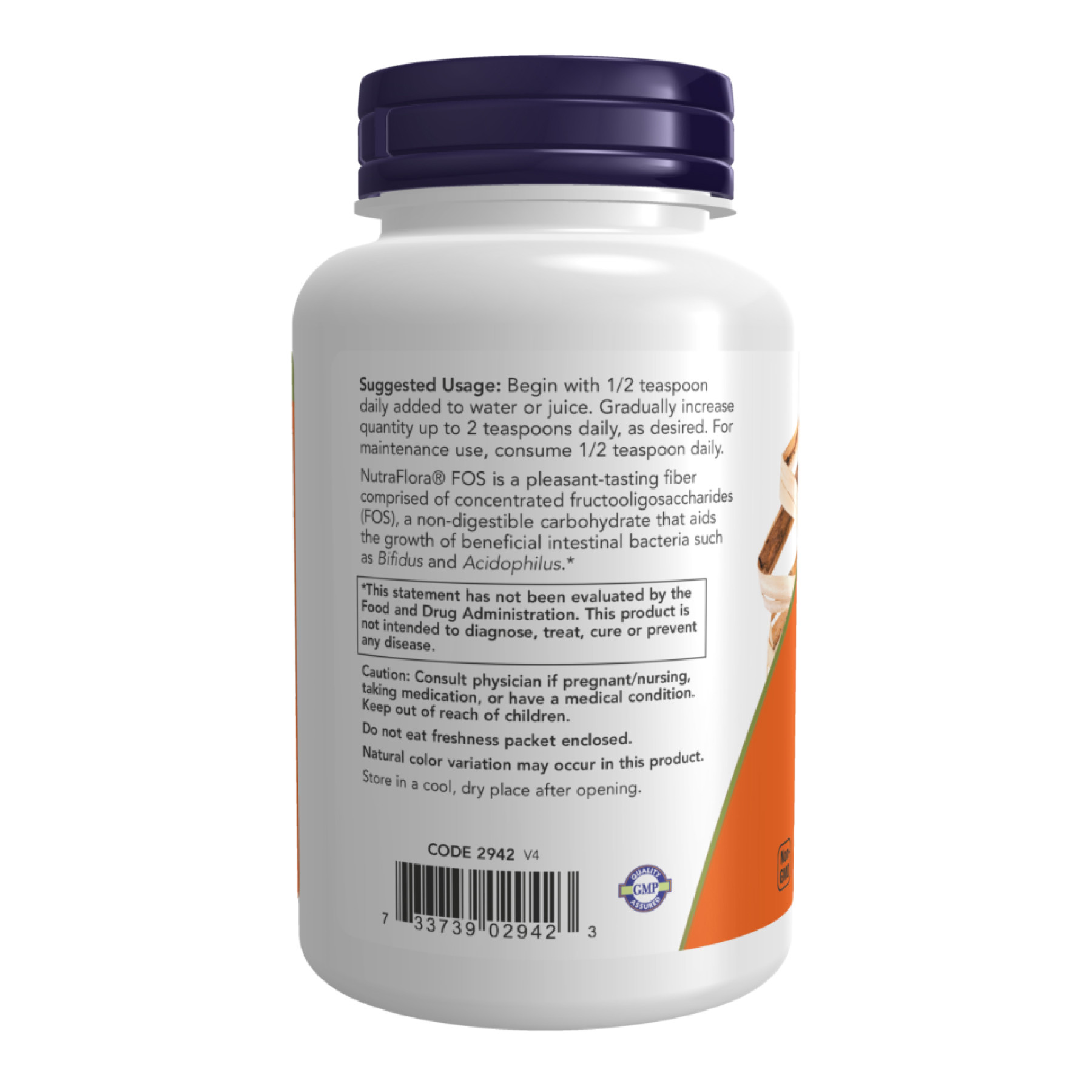 Порошок Now Foods NutraFlora® FOS Powder - 113g 2023-10-3572