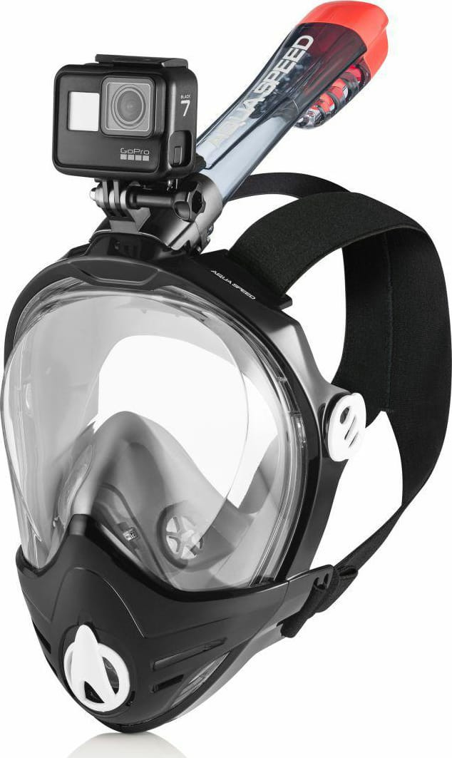 Маска для плавання Aqua Speed BRIZO 8742 чорний L/XL (227-07) 227-07