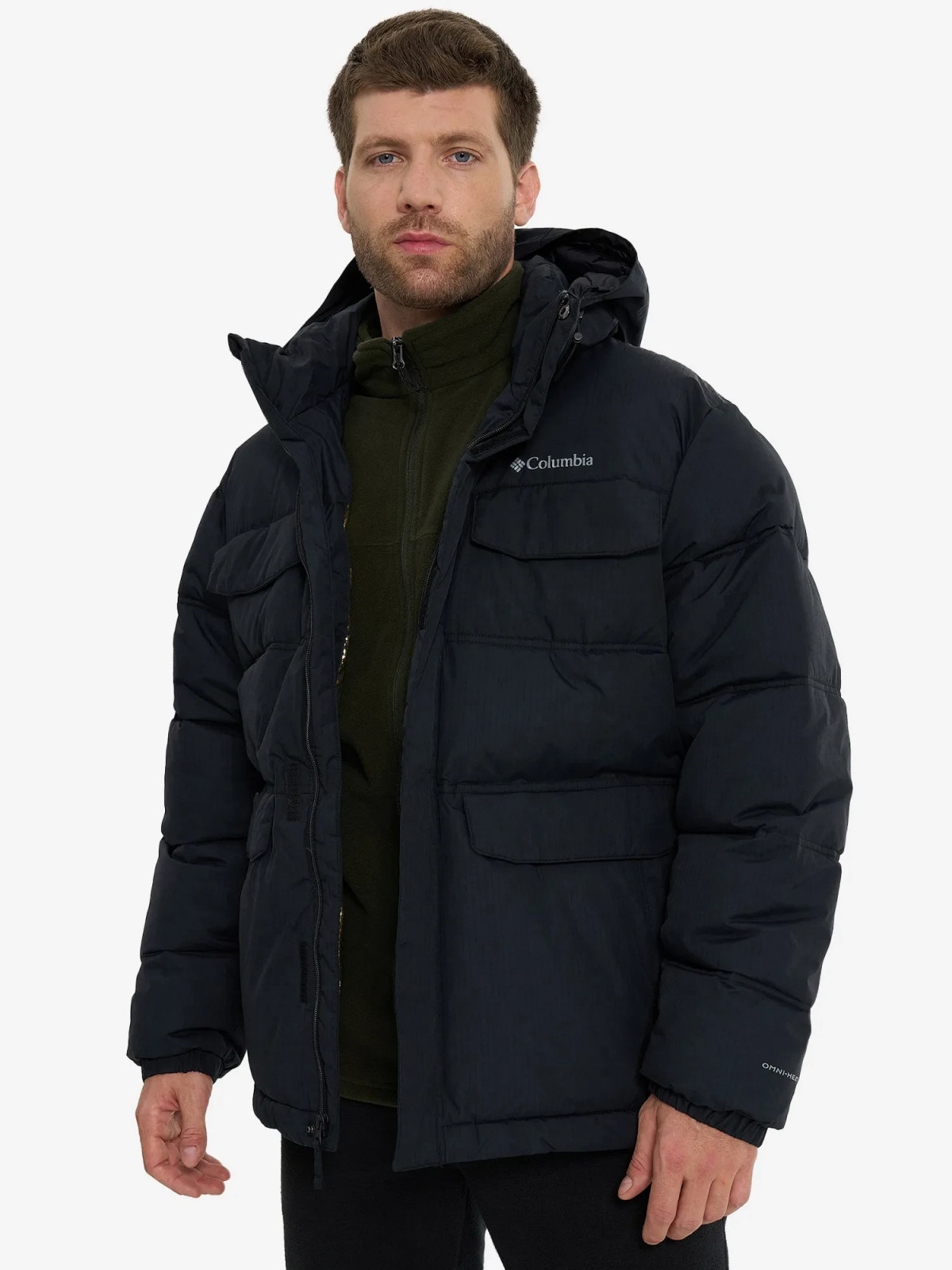Куртка утеплена штучним пухом Landroamer™ Puffer Jacket 2088081CLB-010 Columbia L (50-52) Чорний 2088081CLB-010