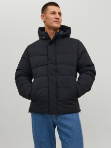 Куртка JORCLEAN PUFFER JACKET 12215132-Black Jack&Jones L Чорний 12215132-BLACK-DETAIL:NO