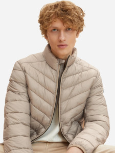 Куртка lightweight jacket 1031474-29154 Tom Tailor L Бежевий 1031474-29154
