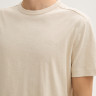 Футболка Basic cotton T-shirt 1045627-10336 Tom Tailor L Бежевий 1045627-10336