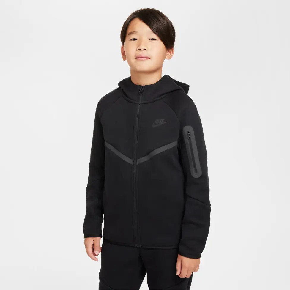 Толстовка Nike B NSW TCH FLC FZ - PD HV5867-010