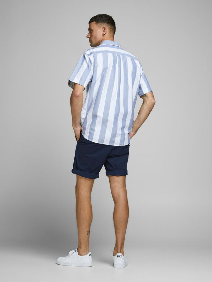 Шорти JJIBOWIE JJSHORTS SOLID SA STS 12165604 Navy Blazer Jack&Jones M Темно-синій 12165604NAVYBLAZER