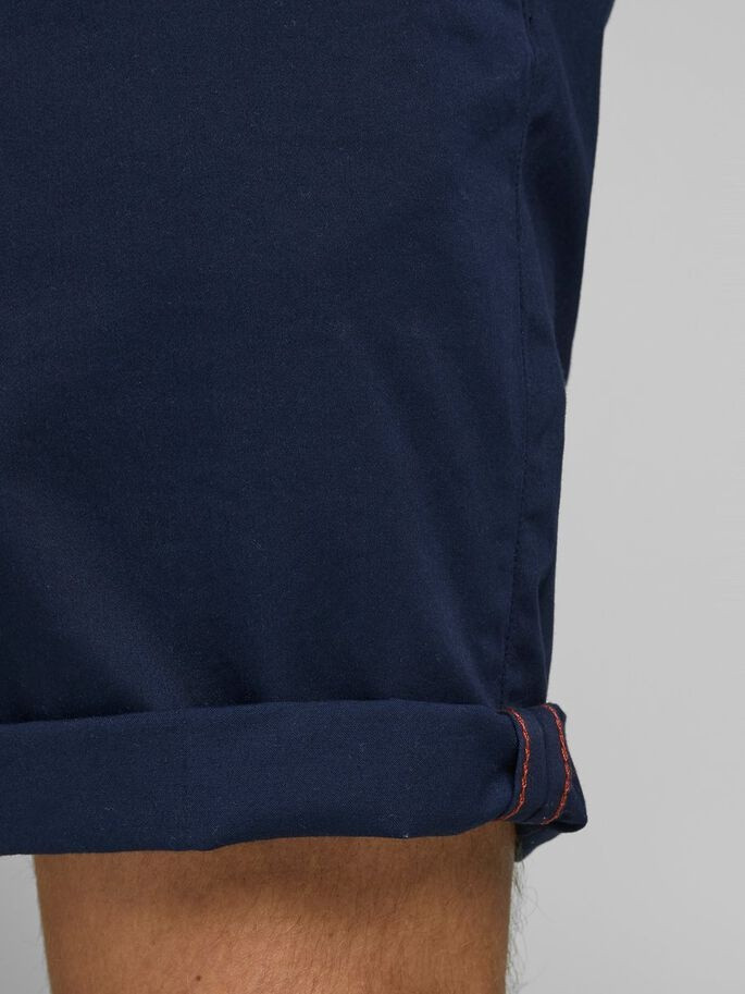 Шорти JJIBOWIE JJSHORTS SOLID SA STS 12165604 Navy Blazer Jack&Jones M Темно-синій 12165604NAVYBLAZER