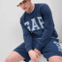 Толстовка V-SP 23 INTX LOGO DB CREW 561835-02 GAP L Темно-синій 561835-02
