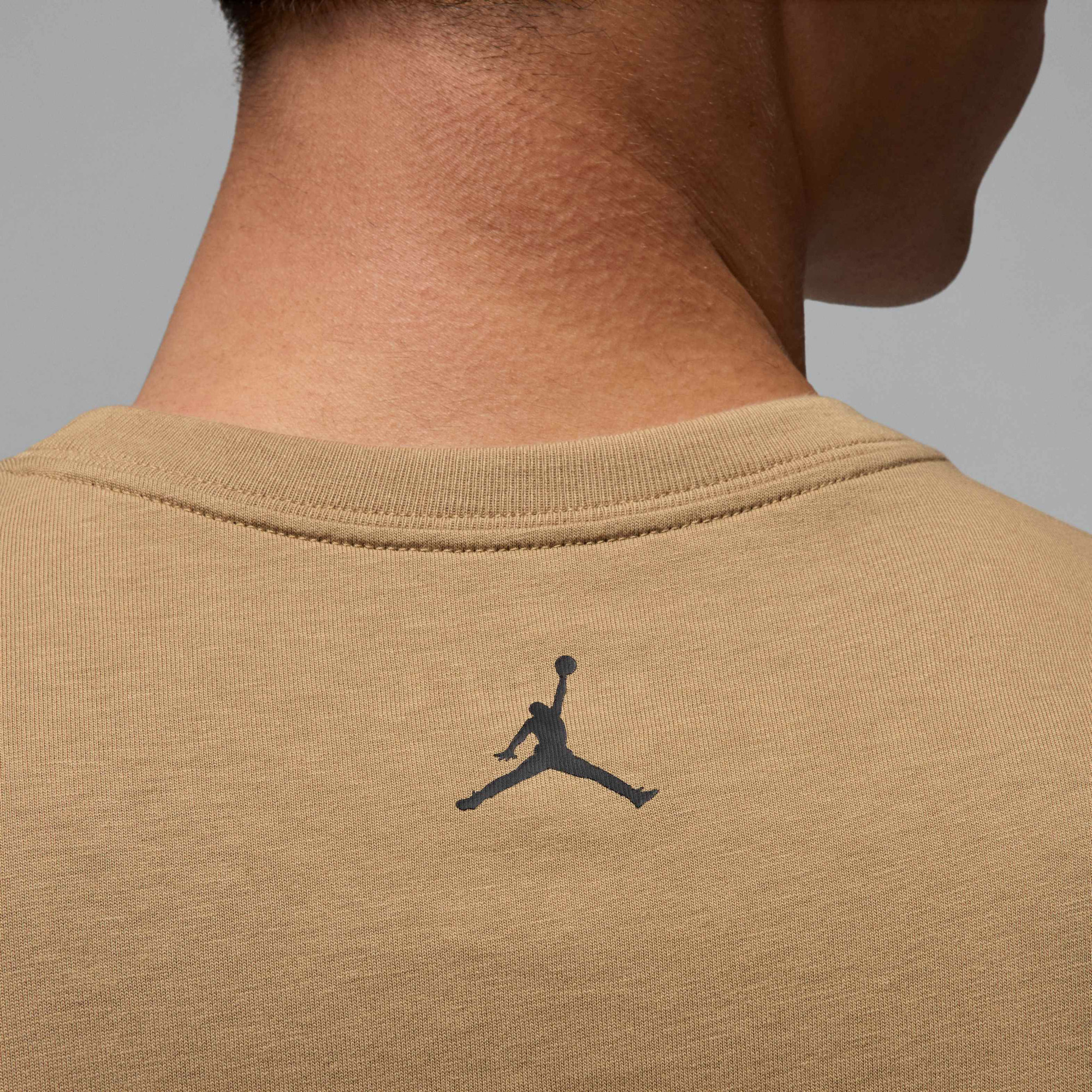 Футболка чоловіча Air Jordan Brand Photo Ss Crew Brown HJ2354-257
