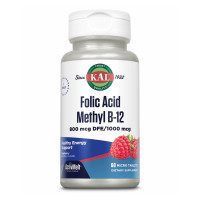Таблетки Folic Acid Methyl B-12 800mcg - 60 tabs Raspberry 2022-10-1005