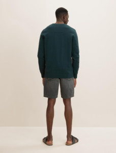 Кофта BASIC CREW NECK SWEATER 1027299-13159 Tom Tailor XXXL Зелений 1027299-13159