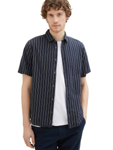 Сорочка 1036220-31792 Tom Tailor L Темно-синій 1036220-31792