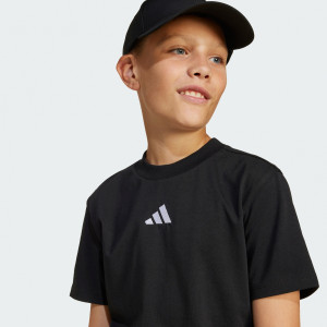 Футболка підліткова J SL TEE 160 JC9776 Adidas 164 Чорний JC9776