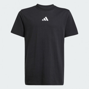 Футболка підліткова J SL TEE 160 JC9776 Adidas 164 Чорний JC9776
