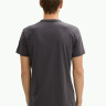 Футболка Slim fit T-shirt with stretch 1045626-10899 Tom Tailor L Темно-сірий 1045626-10899