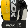 Рукавиці тренувальні RDX GRAPPLING GLOVES REX T6 PLUS чорний, жовтий, білий L (GGR-T6Y) GGR-T6Y