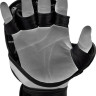 Рукавиці тренувальні RDX GRAPPLING GLOVES REX T6 PLUS чорний, жовтий, білий L (GGR-T6Y) GGR-T6Y