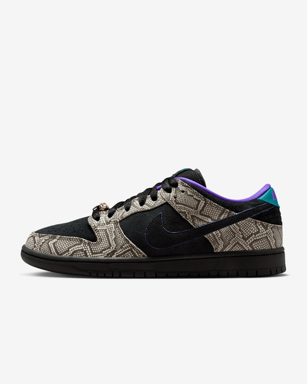 Кросівки Nike SB x Dashawn Jordan Dunk Low Black Bright Spruce IB6208-200