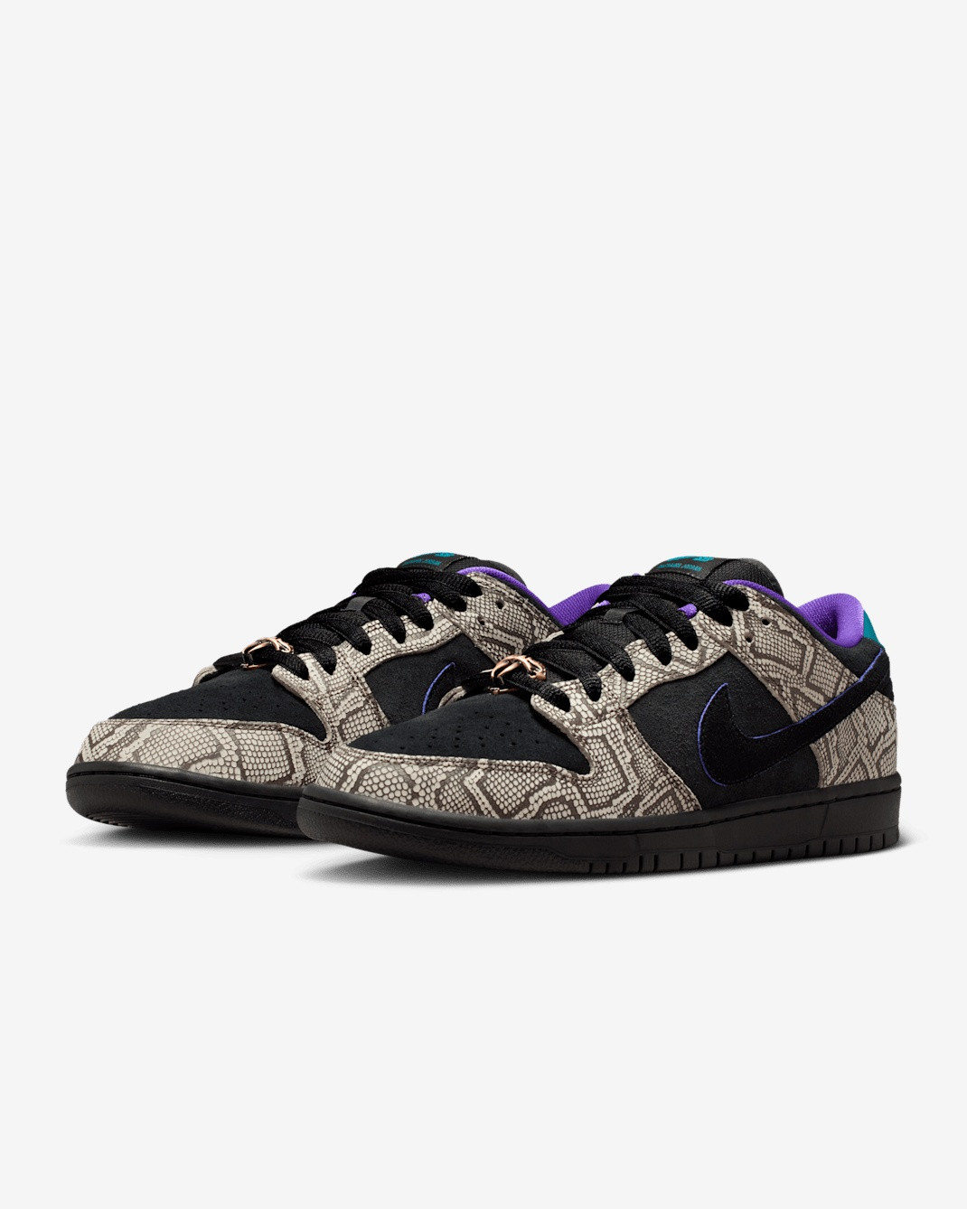 Кросівки Nike SB x Dashawn Jordan Dunk Low Black Bright Spruce IB6208-200