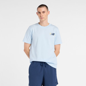Футболка NB Lines MT6179UMAA1 New Balance L Блакитний MT6179UMAA1