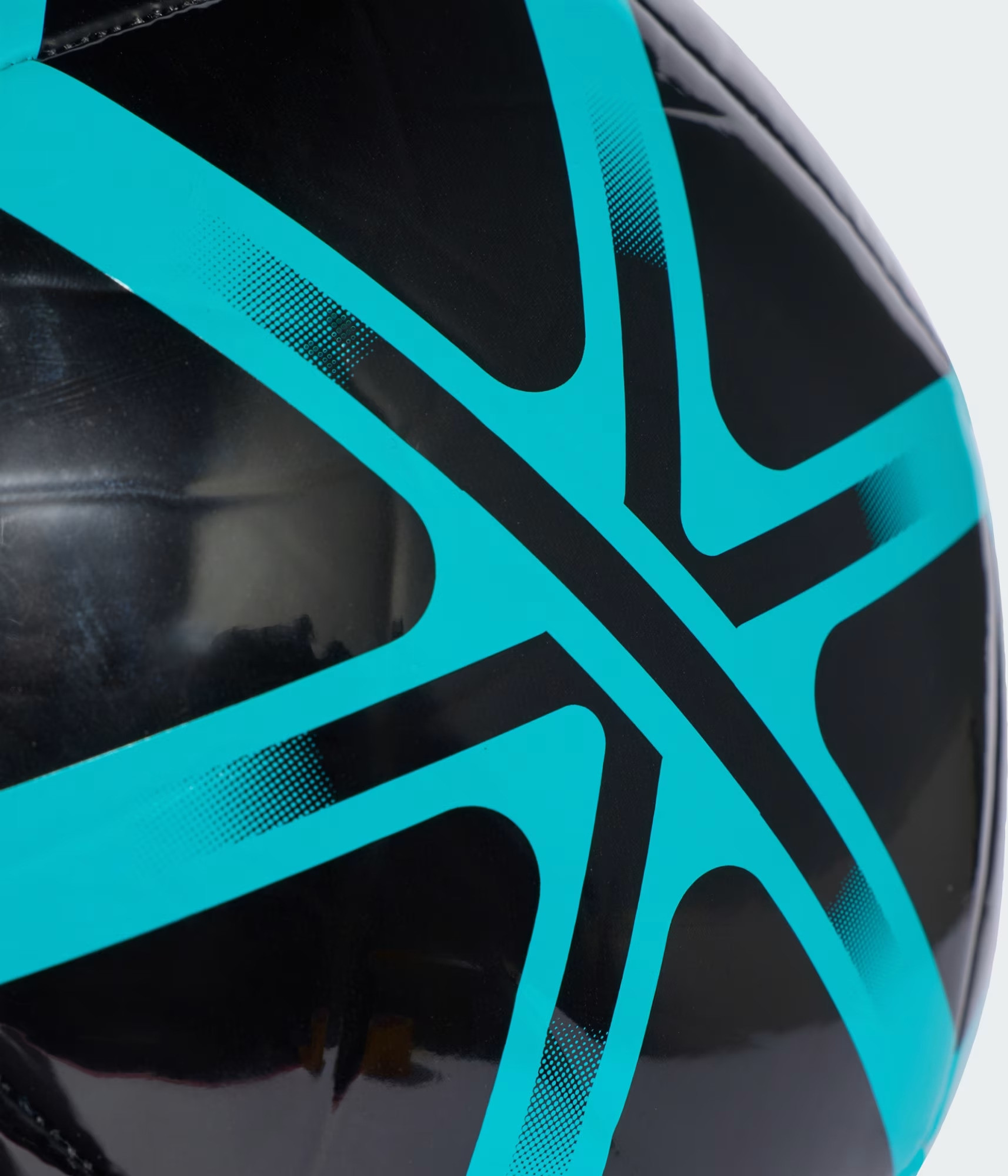 М'яч футбольний Adidas STARLANCER CLB чорний, бірюзовий Уні 4 JW1357